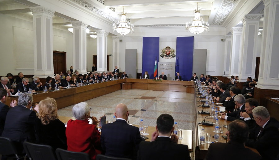 Премиерът Огнян Герджиков  се срещна с Дипломатическия корпус