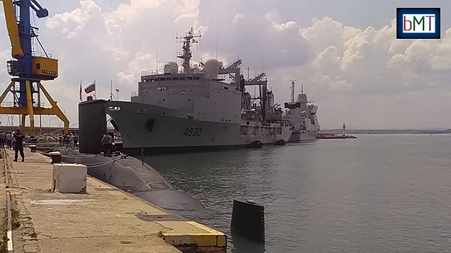 Военни кораби на НАТО окупираха Морската гара в Бургас, започва най-мащабното учение! (СНИМКИ)