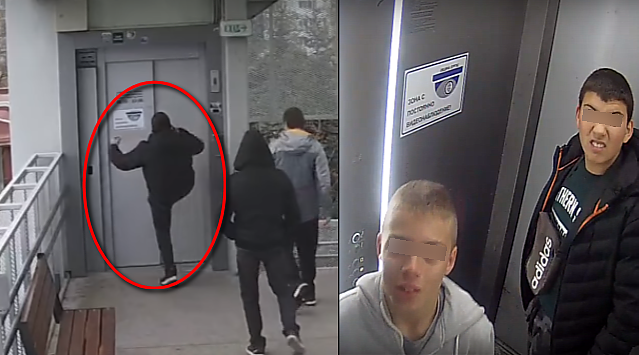 Отново бесни тийнейджъри вилнеят из Бургас, вижте как рушат новия асансьор на пасарелката до \
