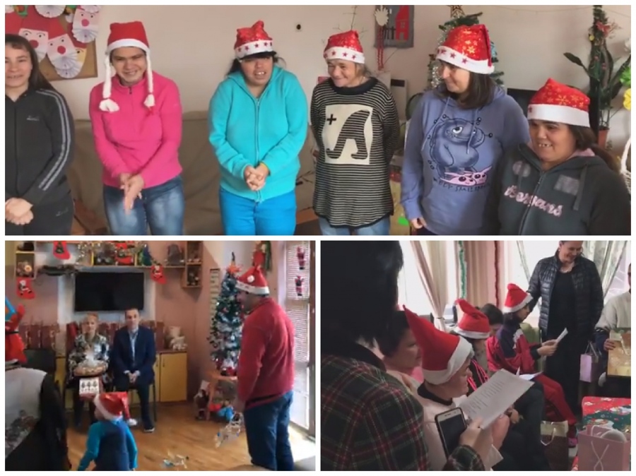 Кметът Димитър Николов се превърна в Дядо Коледа за един ден, ето как милосърдни бургазлии стоплиха сърцата на хора и деца с увреждания!