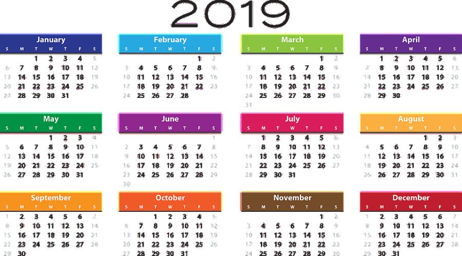 Ето кога ще почиваме през 2019г.