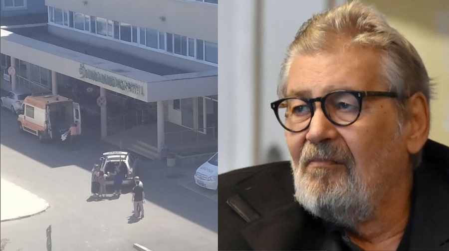Линейка докара на носилка Стефан Данаилов в бургаска болница, предстои му операция!