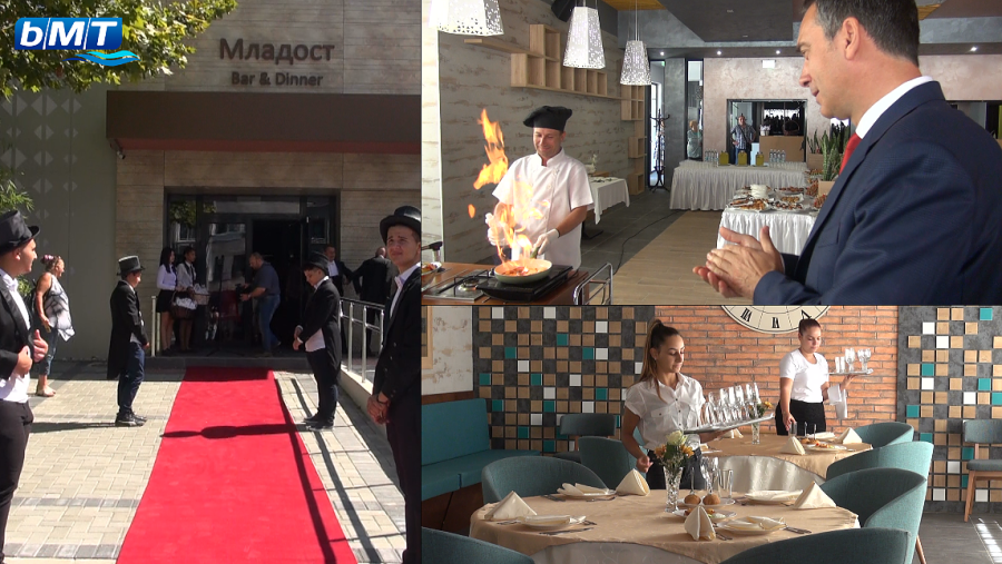 Като на холивудска премиера: Ето как отвори врати чисто новият ресторант на ТОХ-а в Бургас (ВИДЕО)