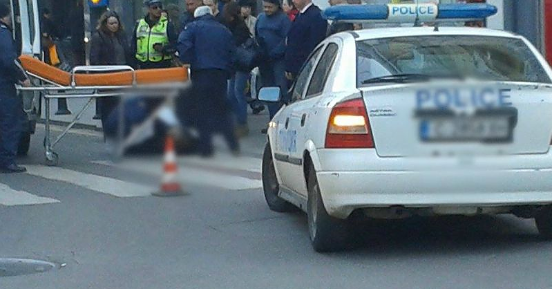 Шофьор прегази пешеходка в бургаския ж.к. „Славейков“ и избяга с мръсна газ