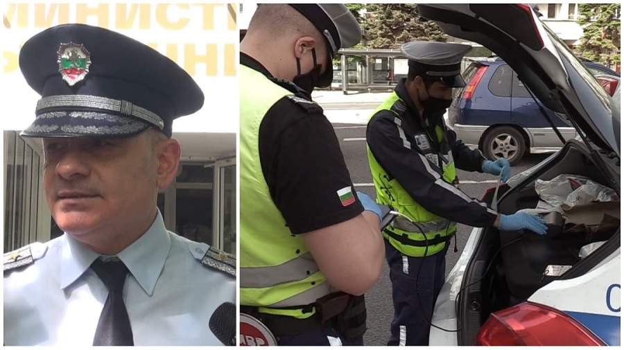 Полицията в Бургас с акция скорост: Шофьор с \