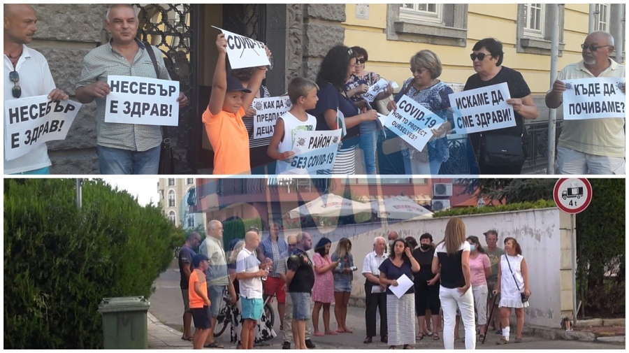 Несебърлии на протест: Не искаме хотел за заразени с коронавирус до домовете ни