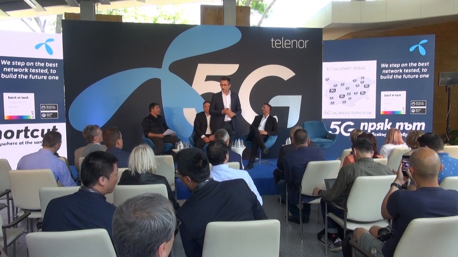 Теленор обяви от Бургас официалния старт на своята 5G мрежа в страната (ВИДЕО)