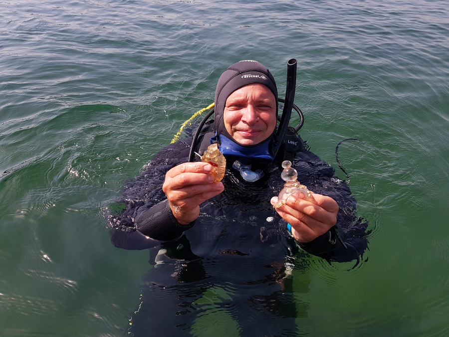 Приключи етап от подводните археологически проучвания в залива край Бургас, ето какви са находките