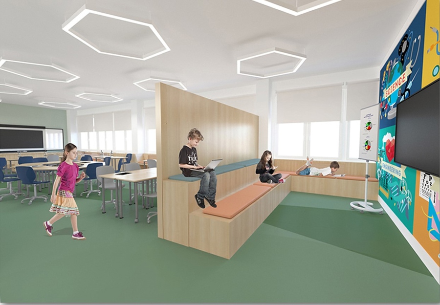 Изграждат модерен и иновативен училищен център в сградата на ПГРЕ / ПМГ в Бургас