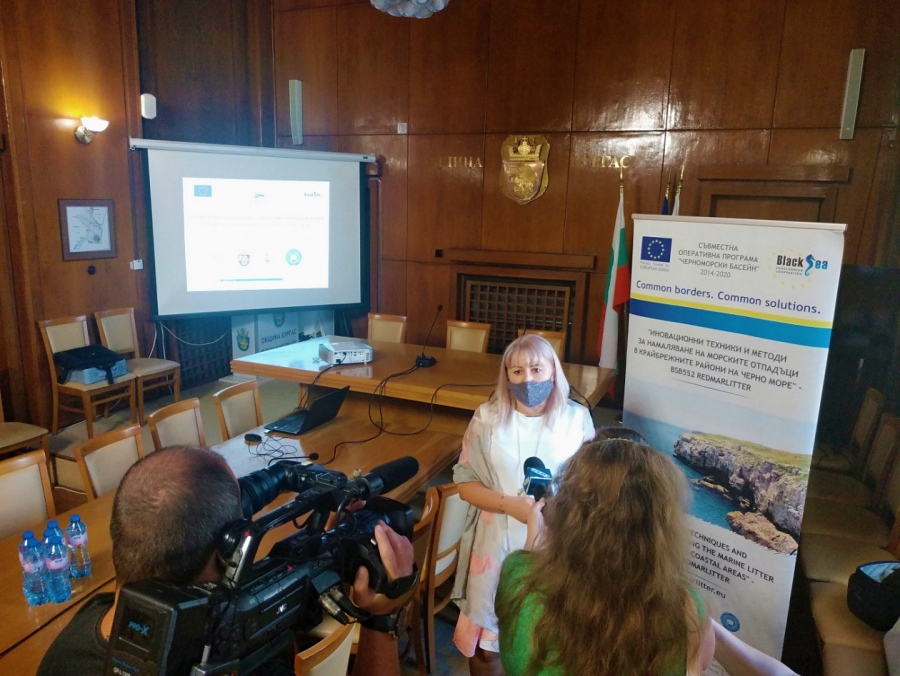Представиха резултатите от проект за намаляване на замърсяването на Черно море с пластмасови отпадъци
