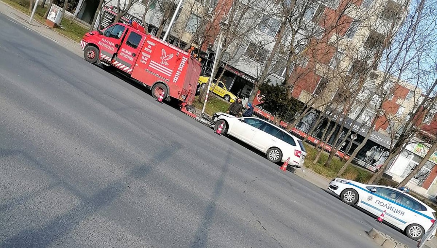 Бургаски полицай получи акт, предизвика катастрофа на път да арестува бандит