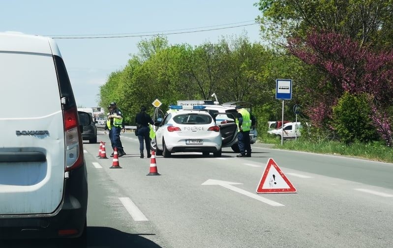 Полицейска акция в Бургас заради обир на украинец? 