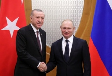 Путин и Ердоган се срещат днес в Сочи