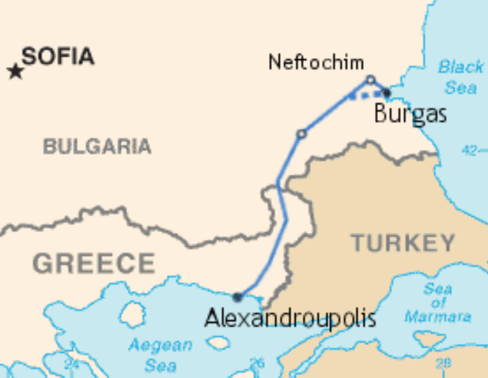 Рестарт на проекта за нефтопровода Бургас-Александруполис?