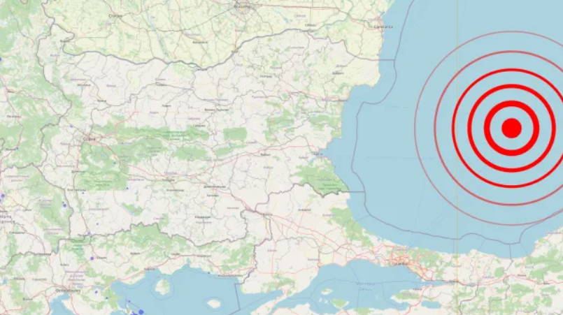 Силно земетресение в Черно море, усетено е в Поморие 